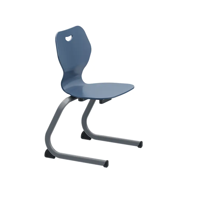 Comfort-Formed Ergonomic Shell School Chair with L-Shaped Legs