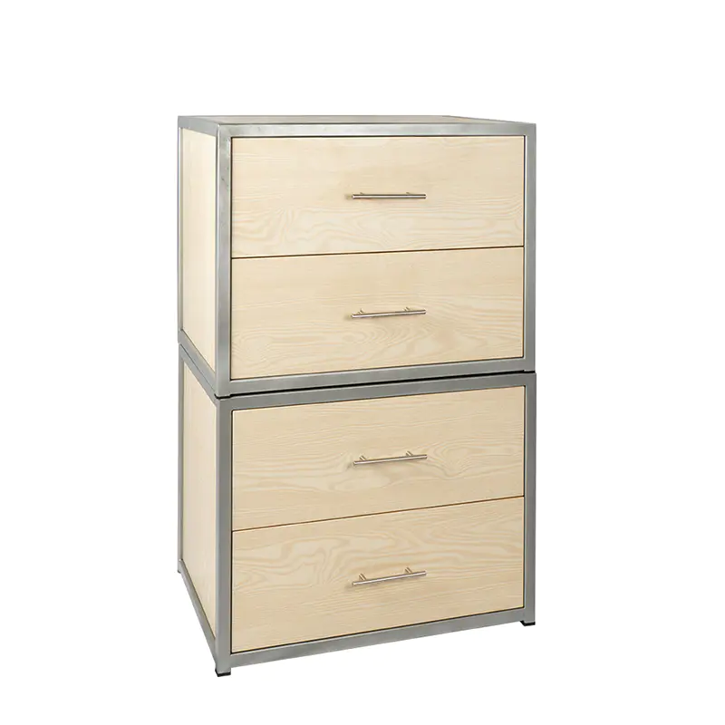 Stackable File Cabinet with Drawers